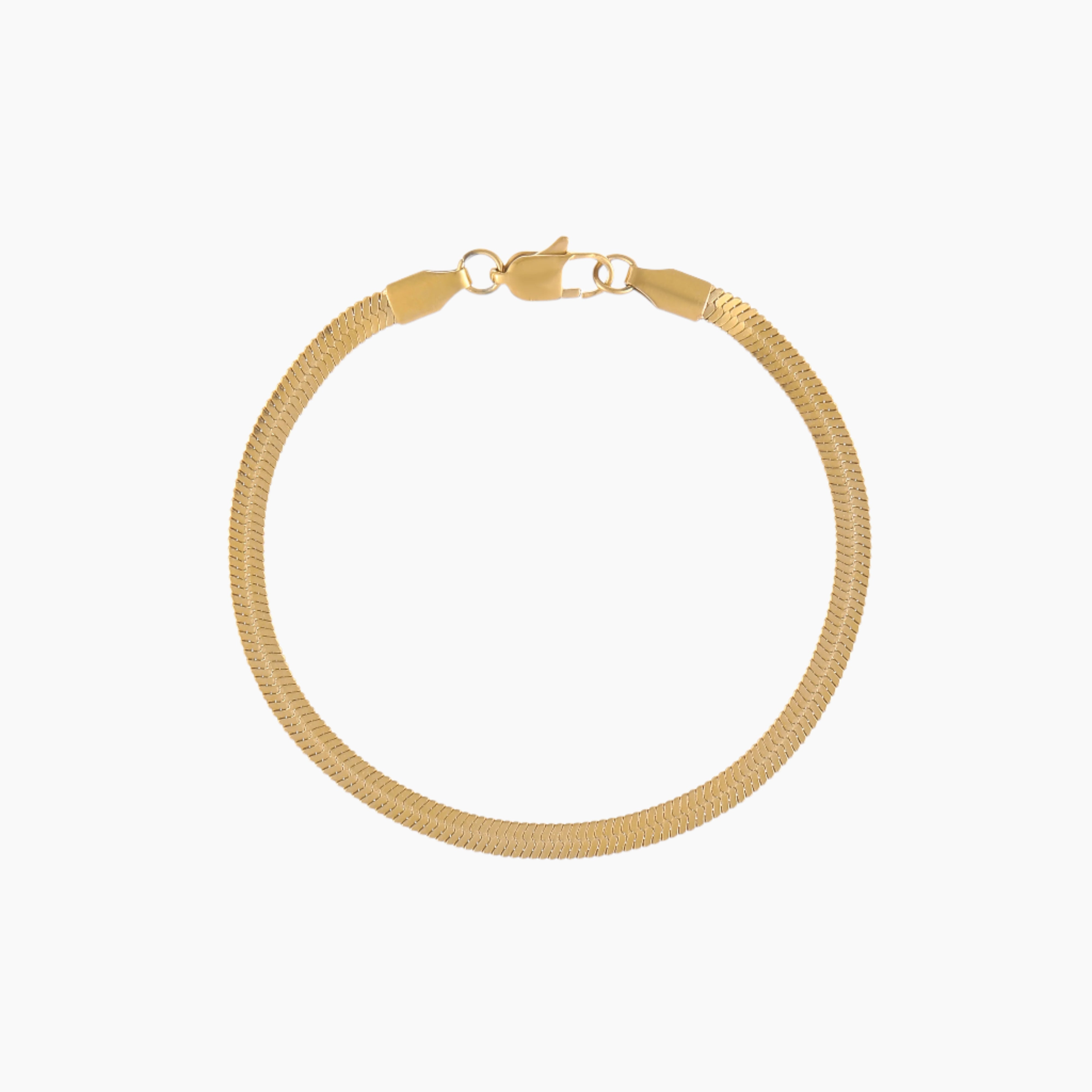 4mm Herringbone Chain Bracelet