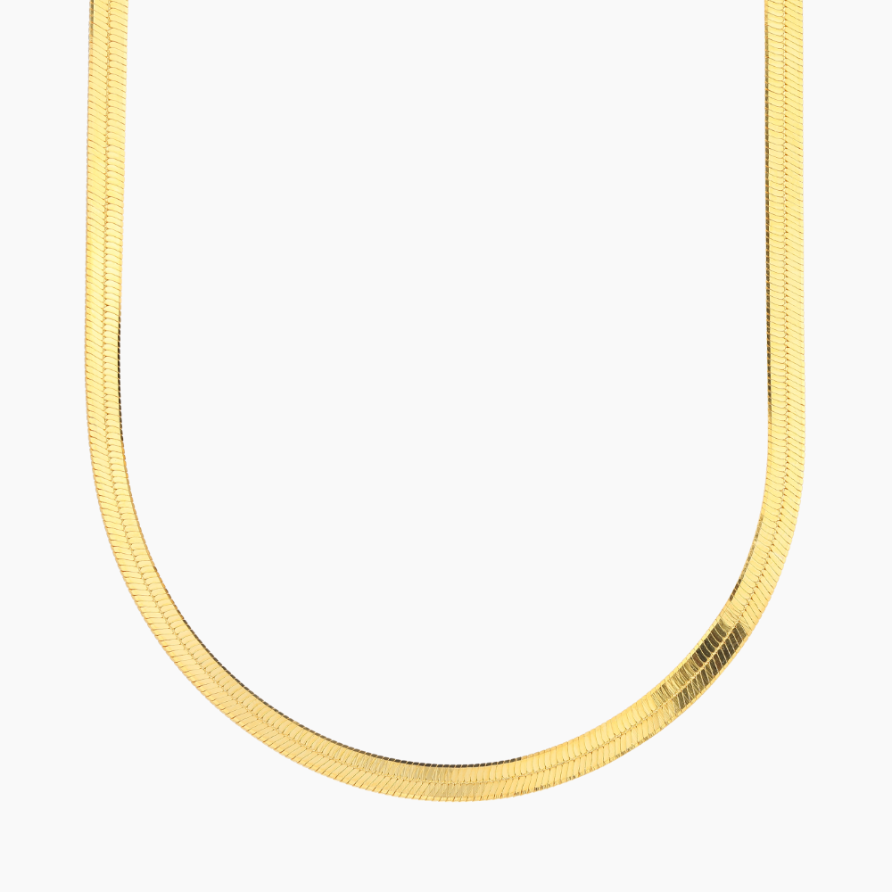 5mm Herringbone Necklace Chain for Layering