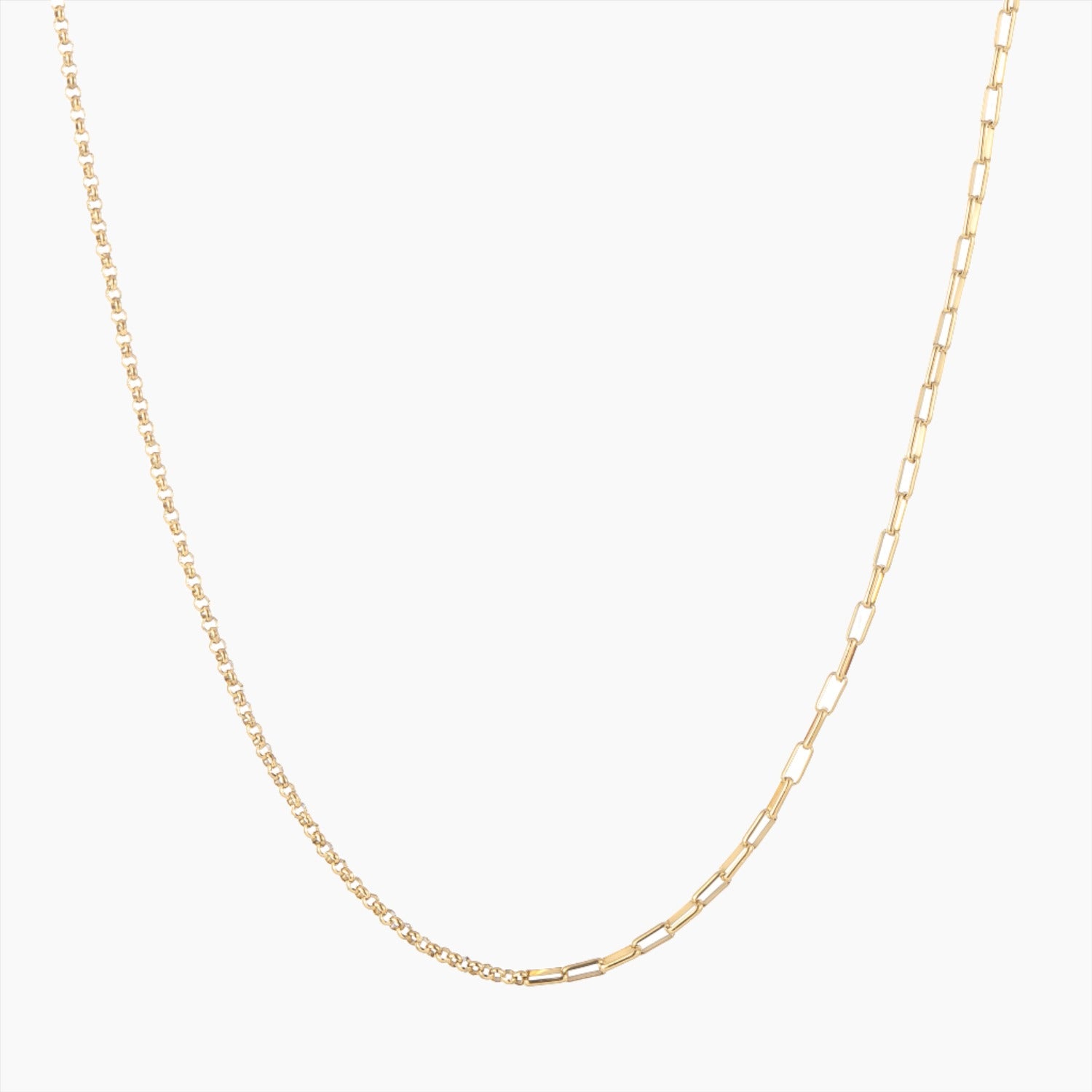3mm Silver Chain Necklace for Men & Women