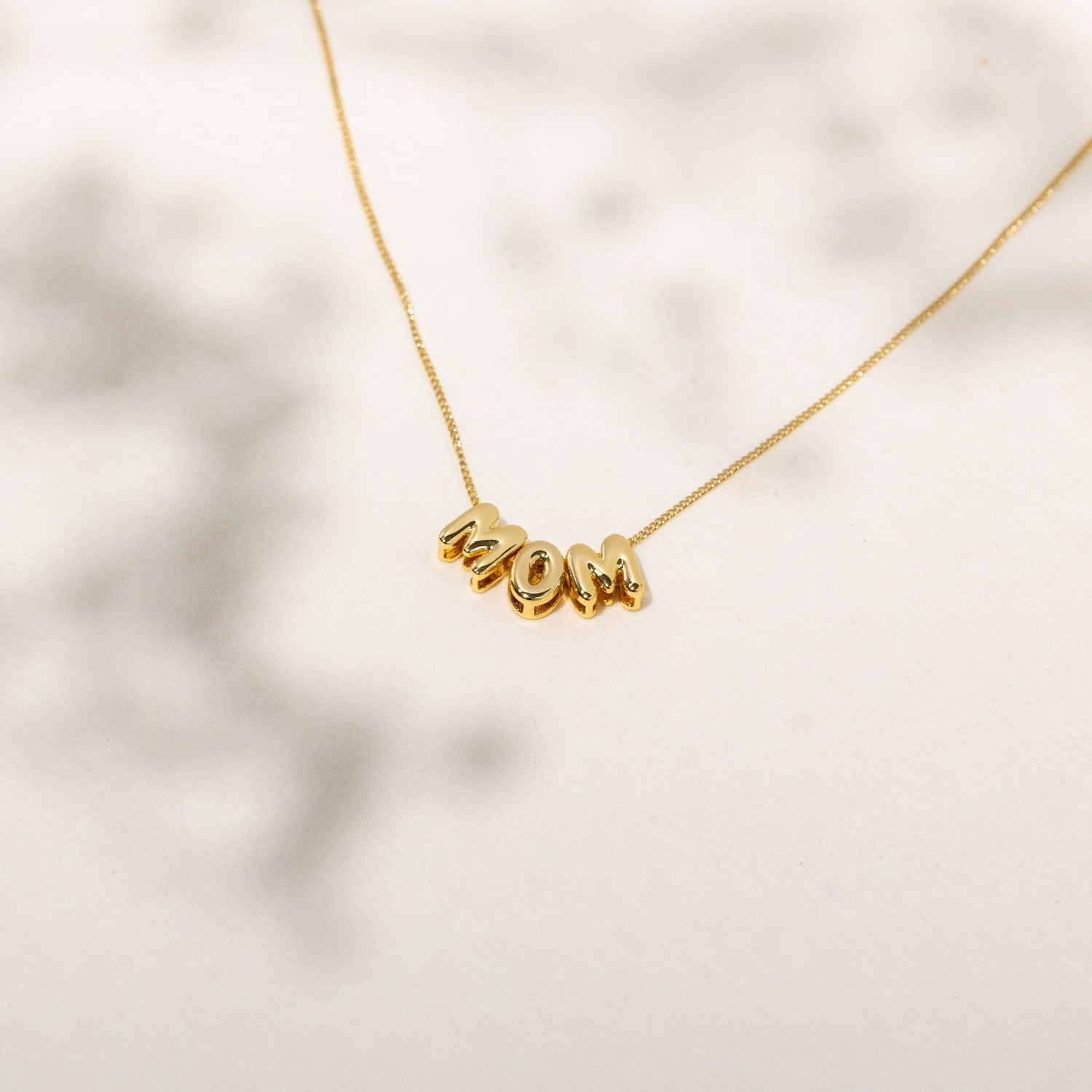 Personalized Bubble Name Necklace
