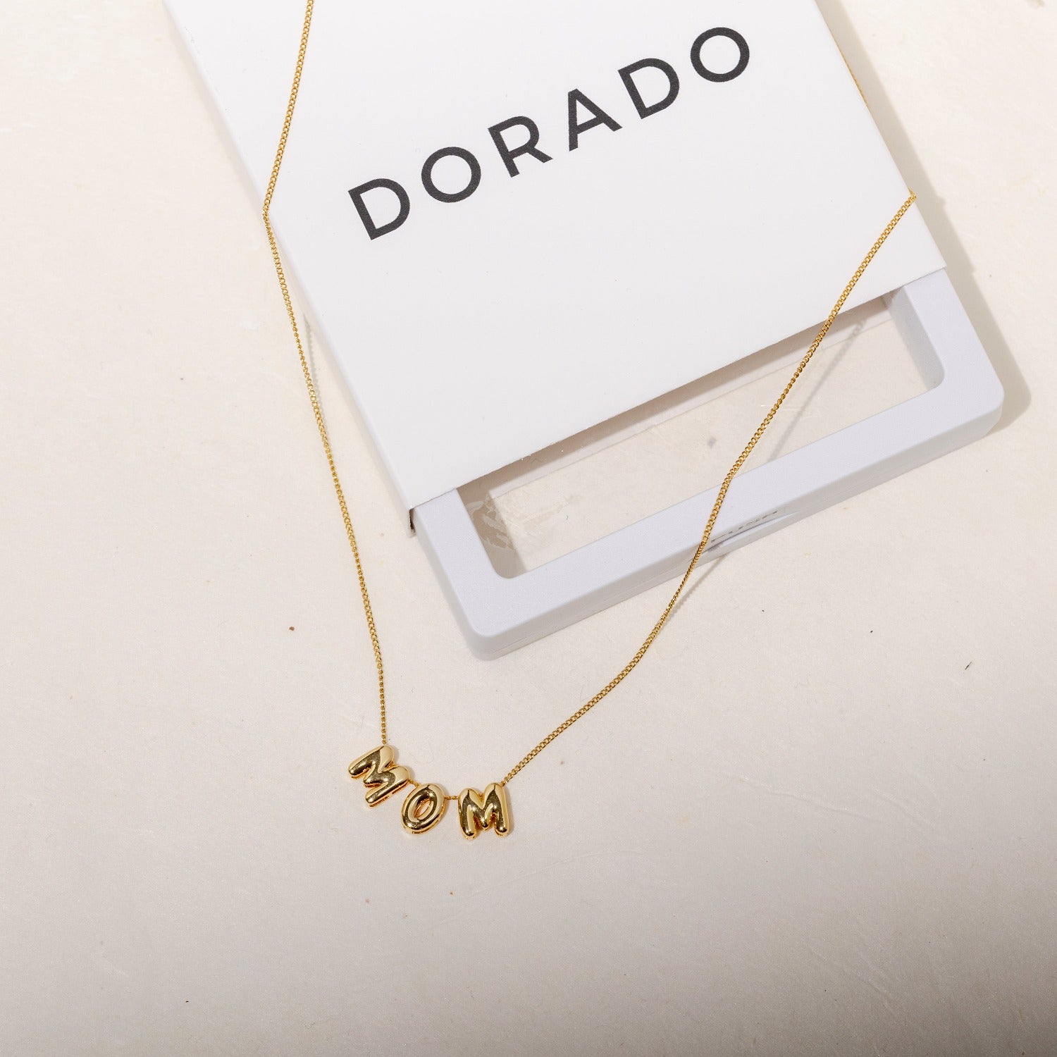 Personalized Bubble Name Necklace