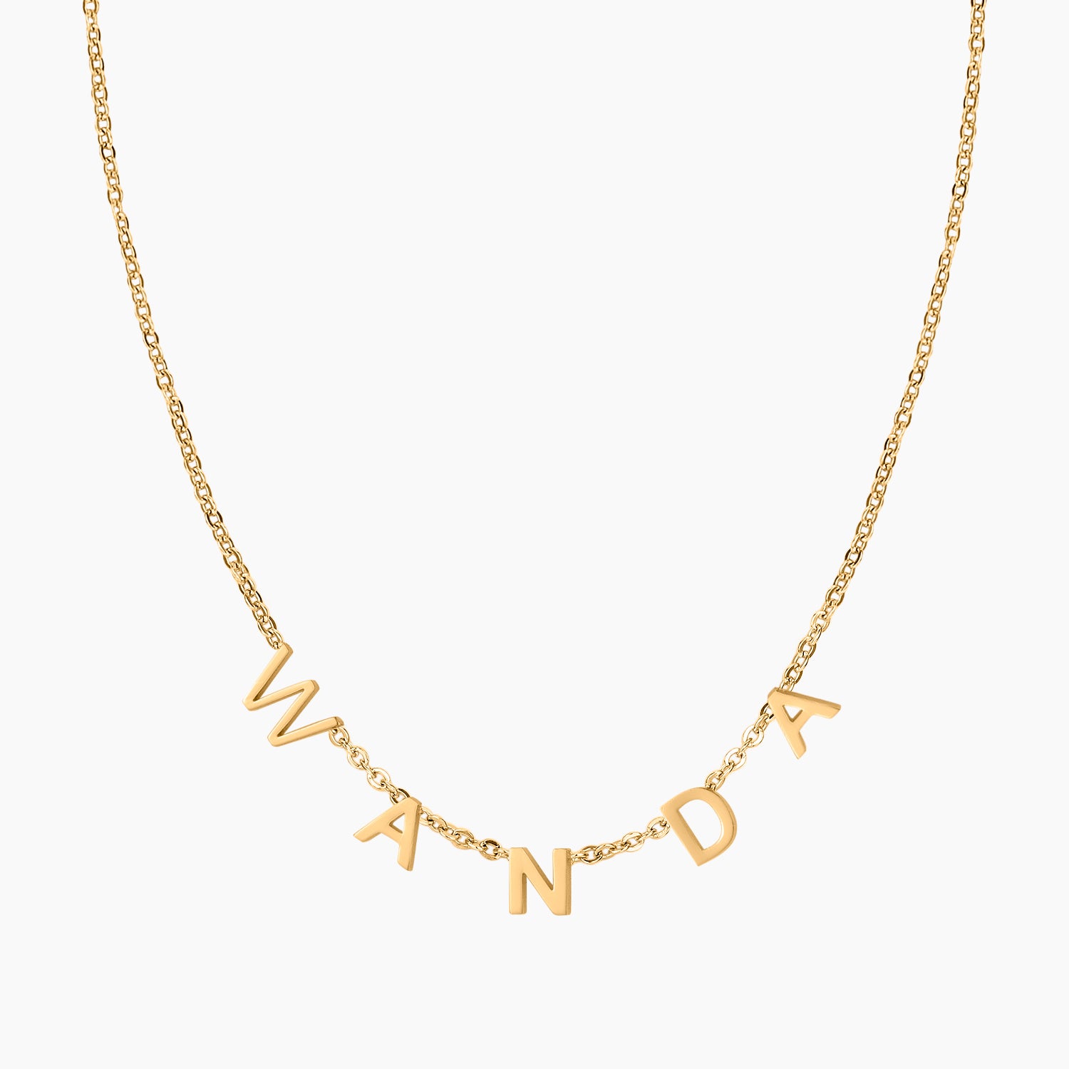 Personalized Initial Necklace - Custom Name Jewelry