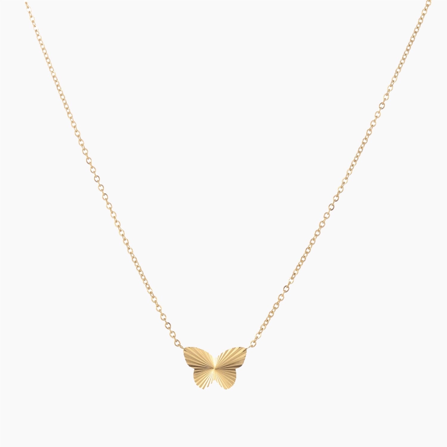 Elegant Butterfly Pendant Necklace for Women