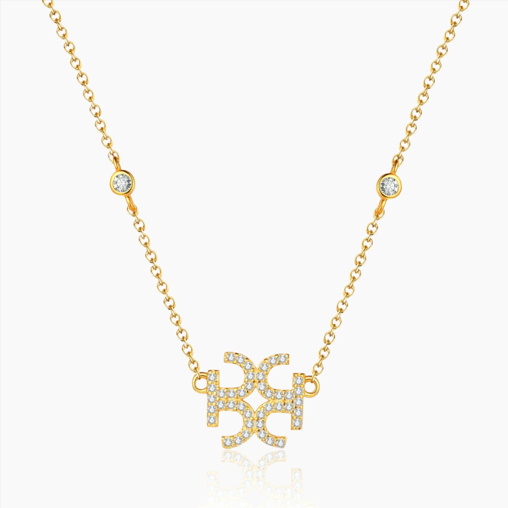 Moissanite Pendant Necklace – Elegant Dorado Design