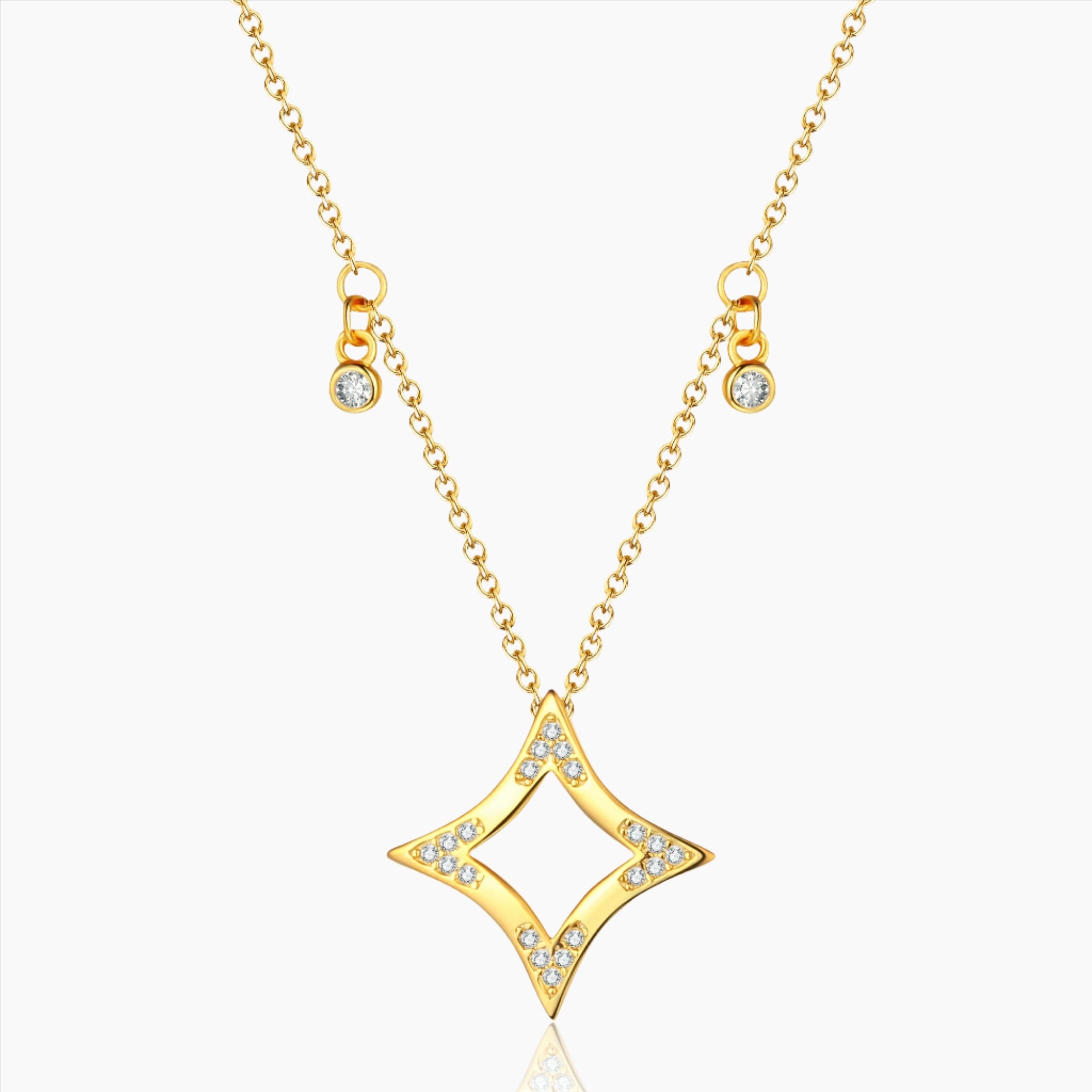 Stella Aperta Pendant Necklace – Elegant Statement Jewelry