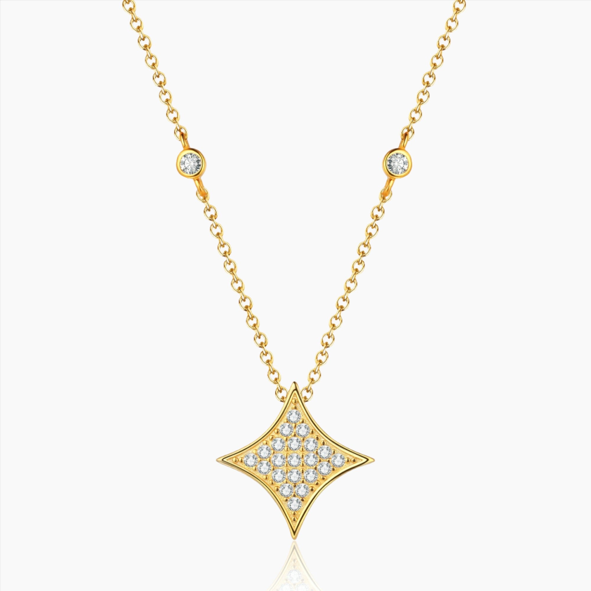 Stella Pendant Necklace - Elegant Silver Jewelry for Women