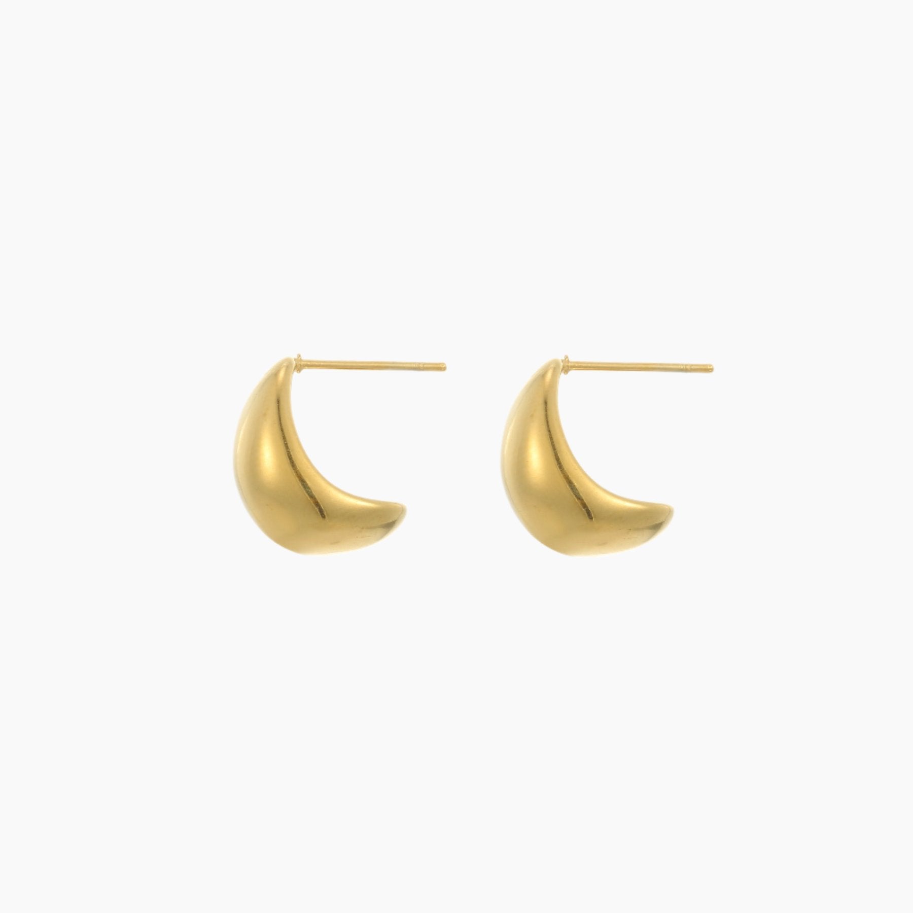 Dome Drop Earrings – Elegant Dangle Jewelry