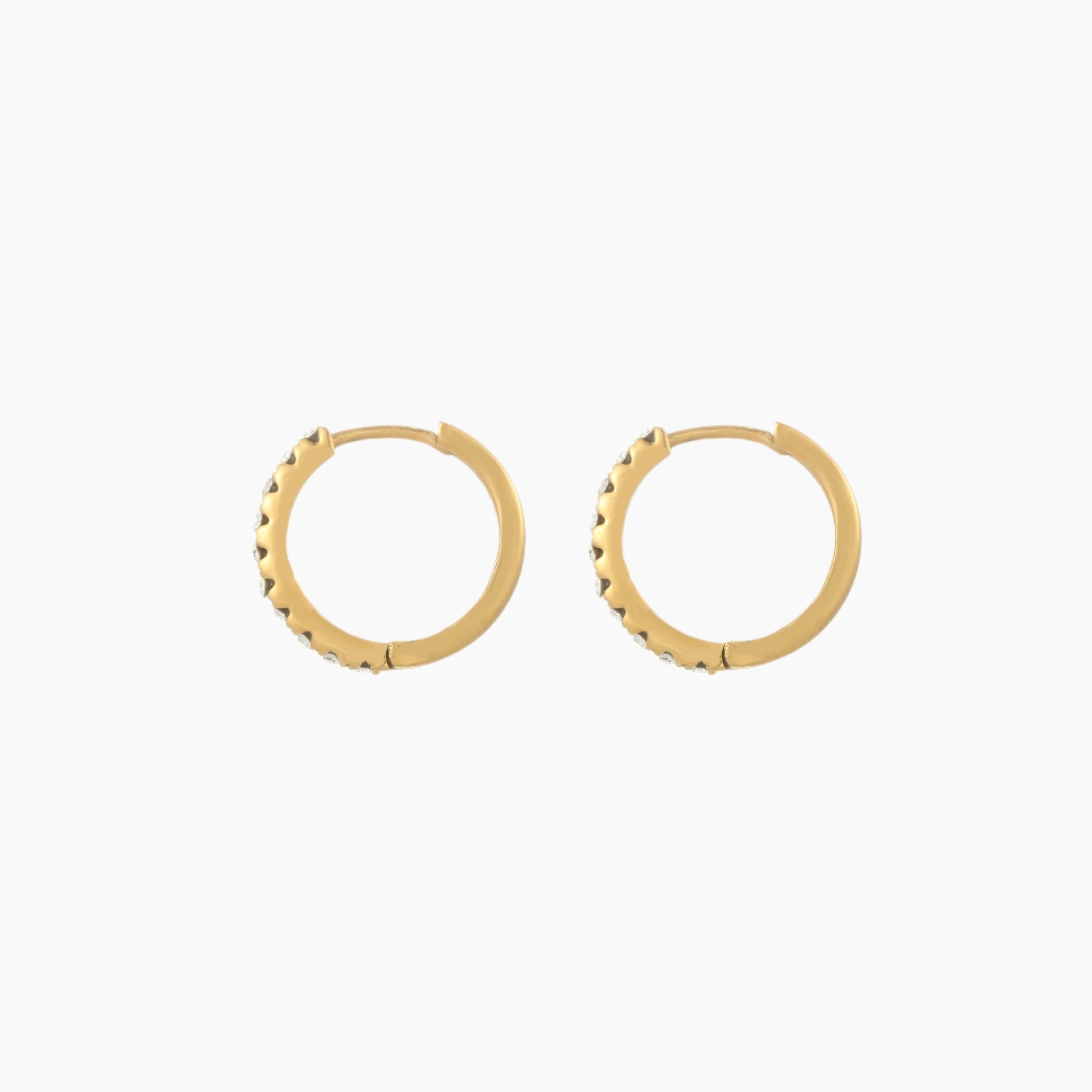 Iced Eternity Stud Earrings