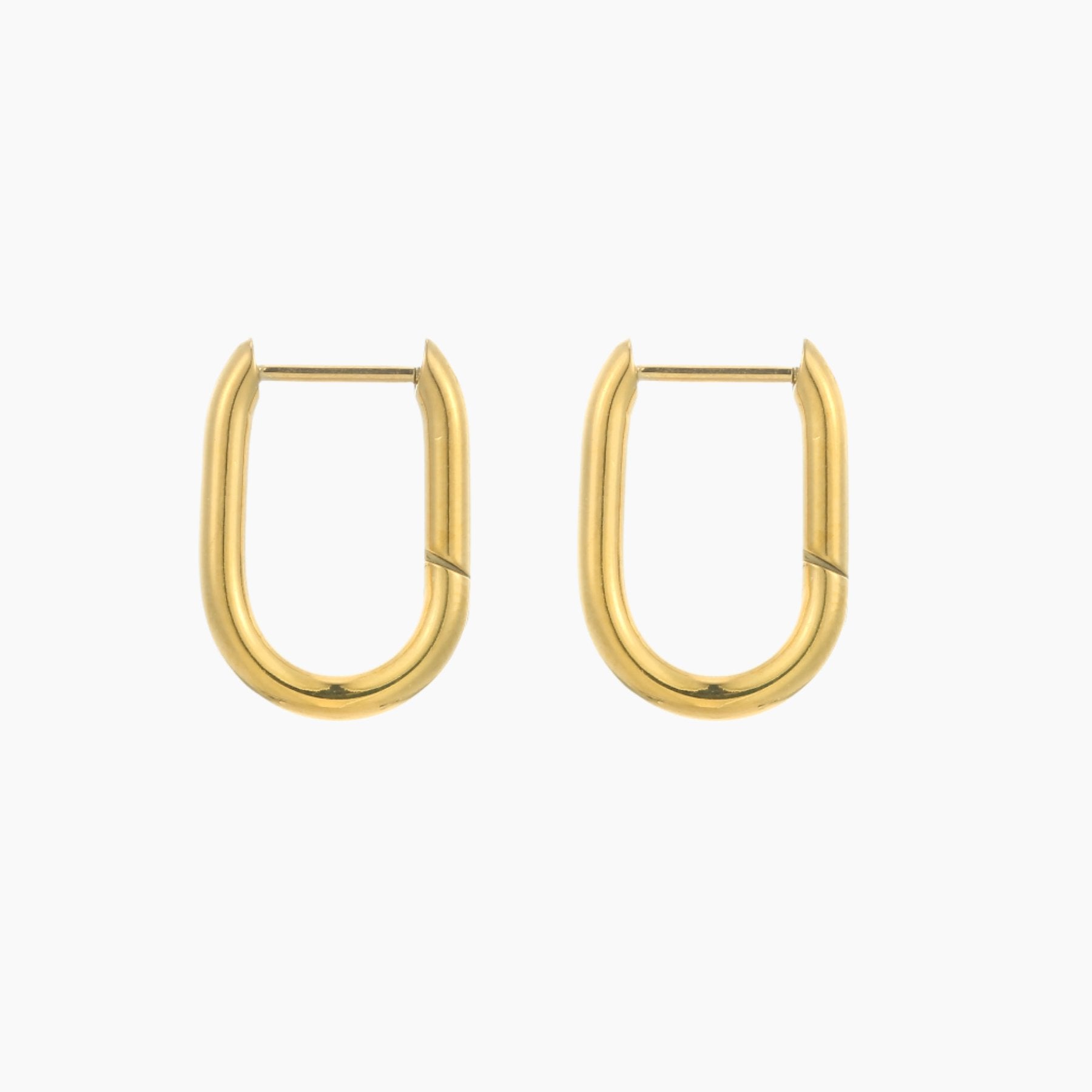 Minimalist Square Hoop Earrings for Everyday Wear