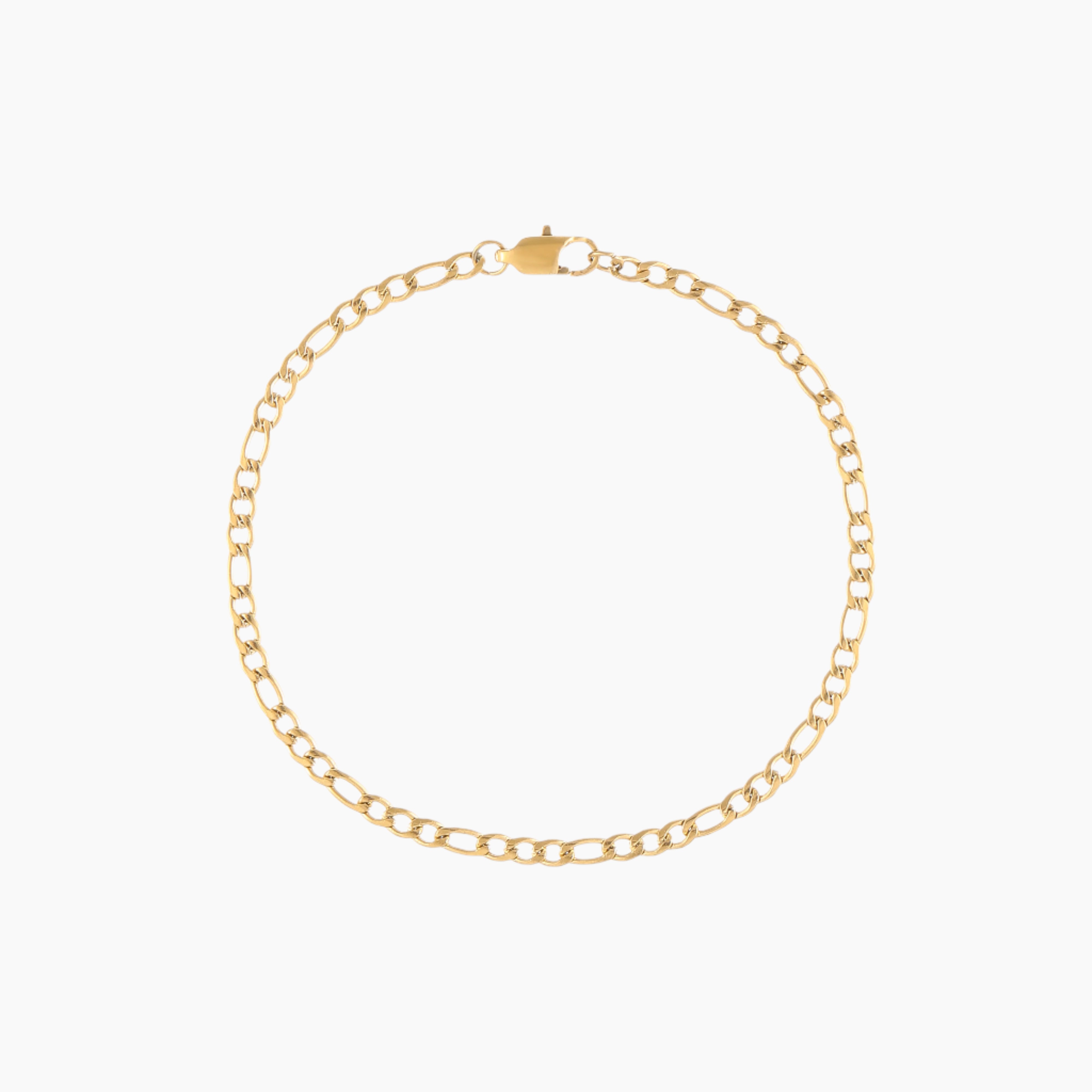 3mm Figaro Chain Anklet