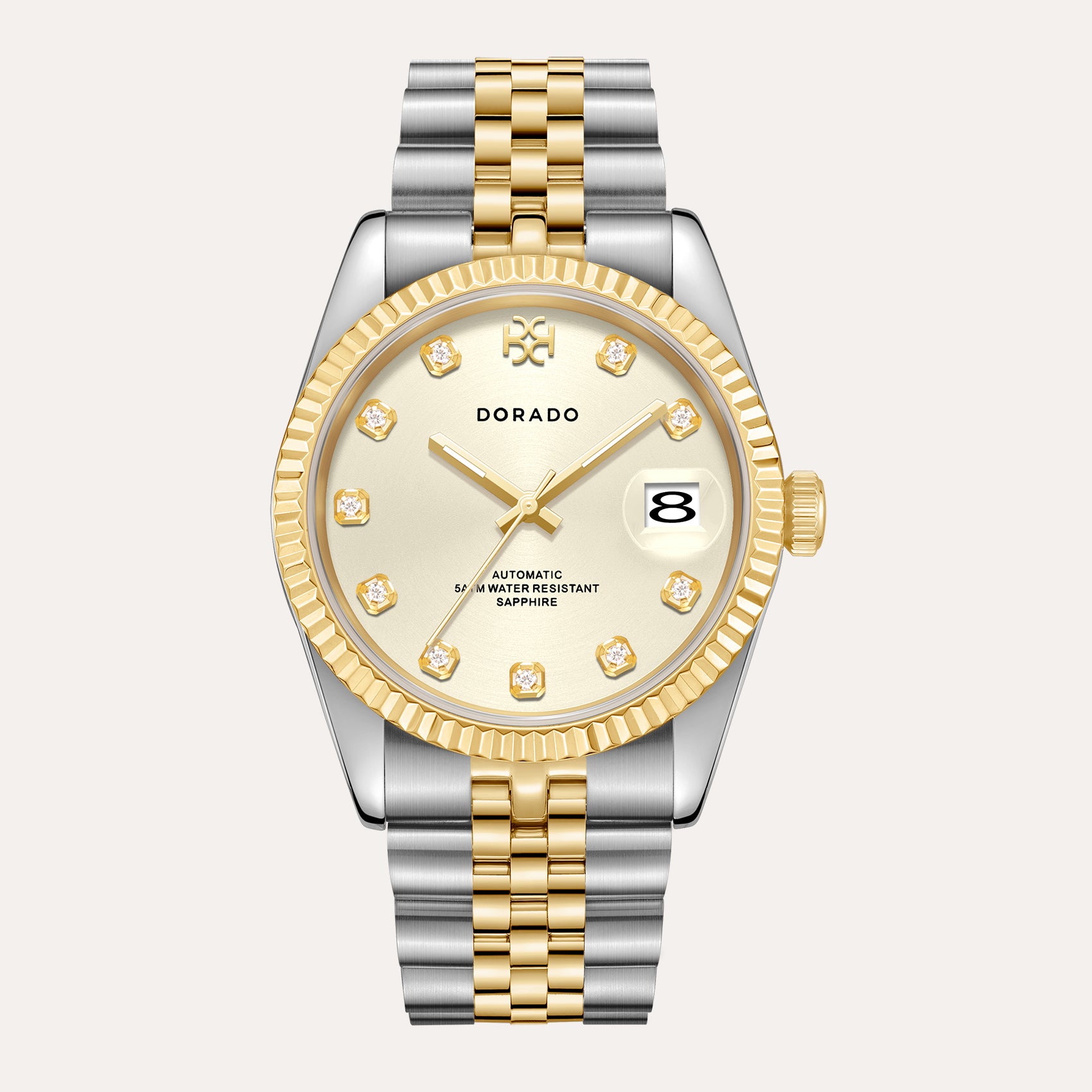 Gold Two-Tone DORADO Classic Watch