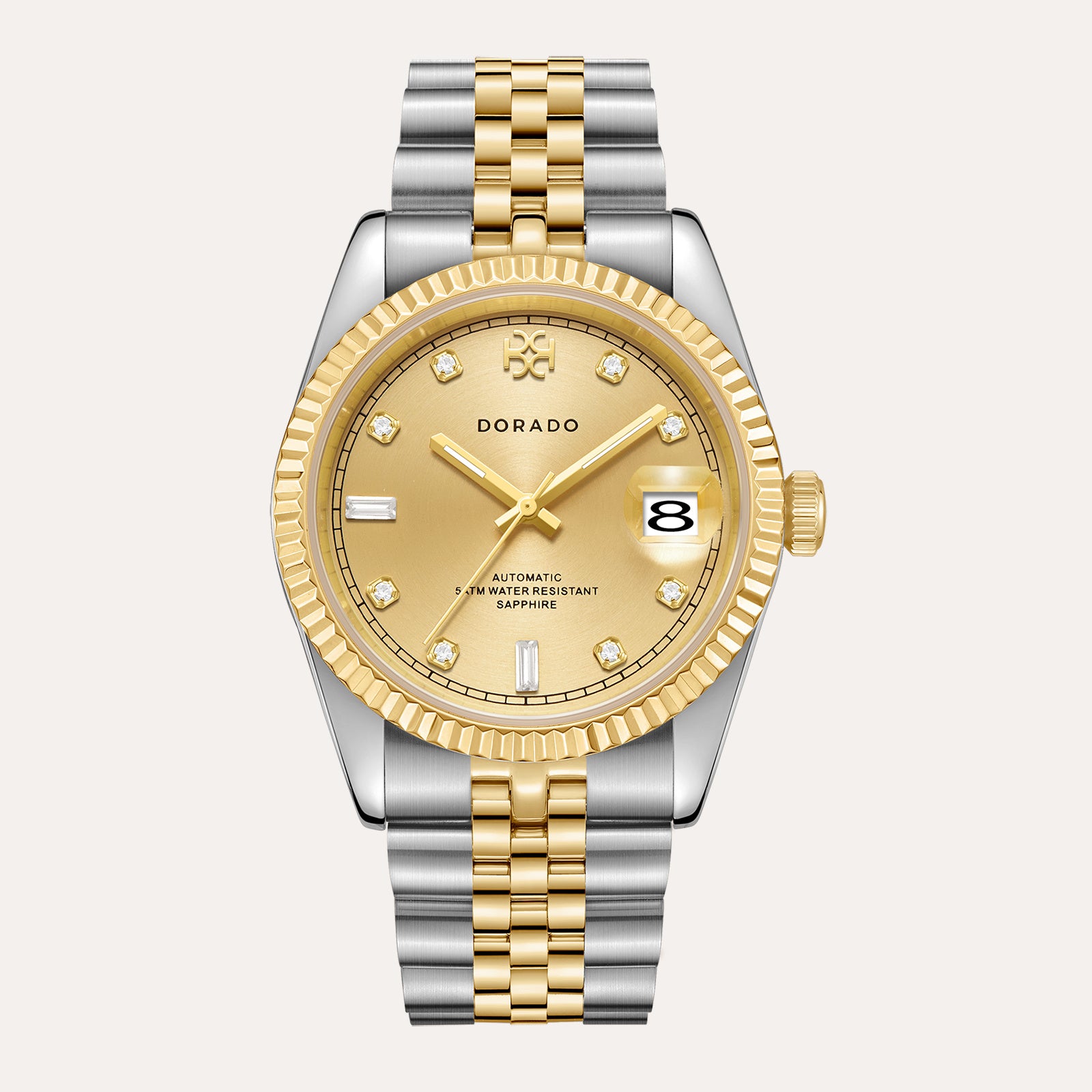 Gold DORADO Watch with SIX9 Markers – Timeless Style