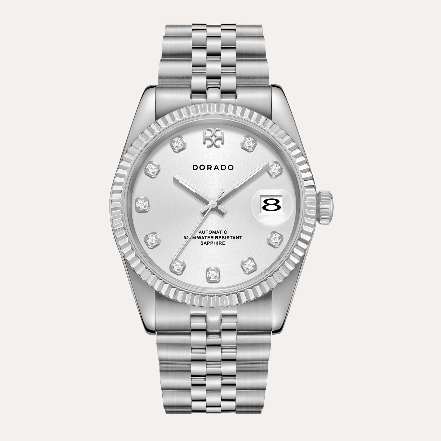Timeless Silver Watch by DORADO