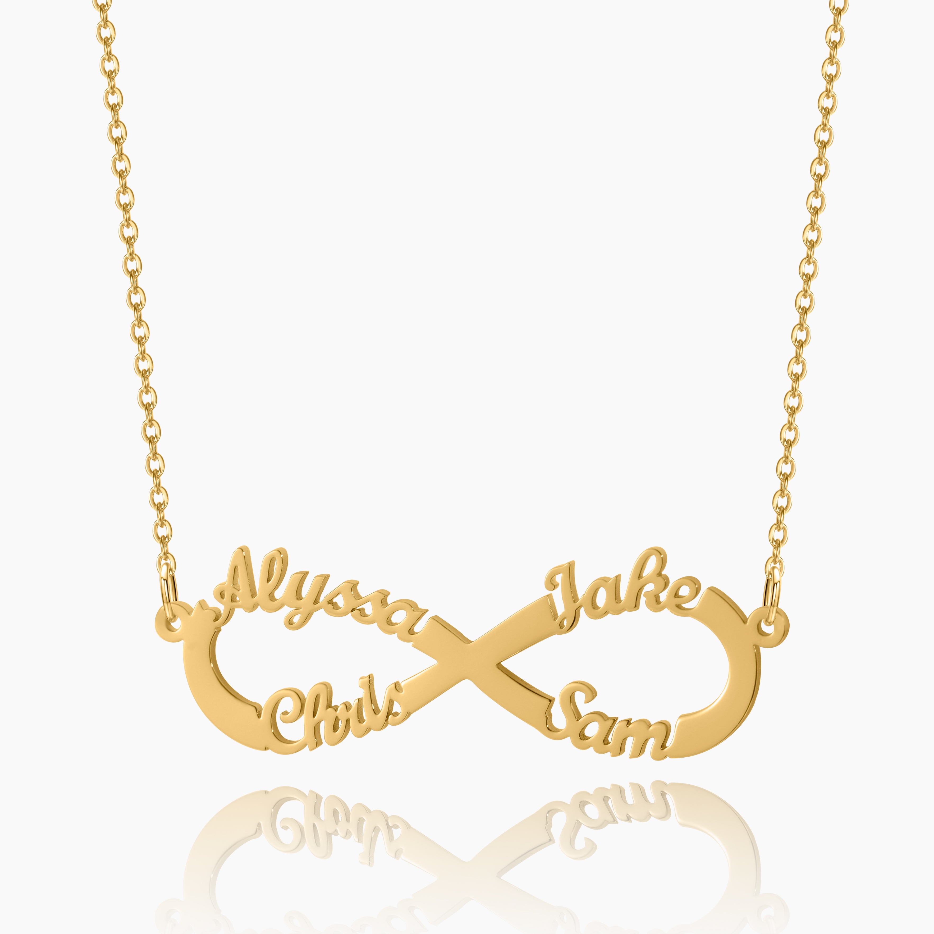 Personalized Infinity Name Necklace