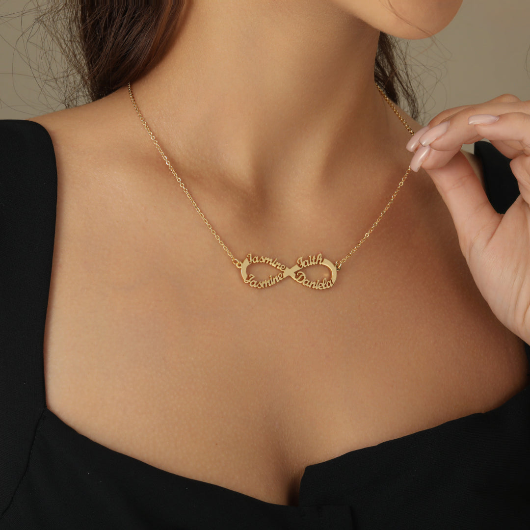 Personalized Infinity Name Necklace