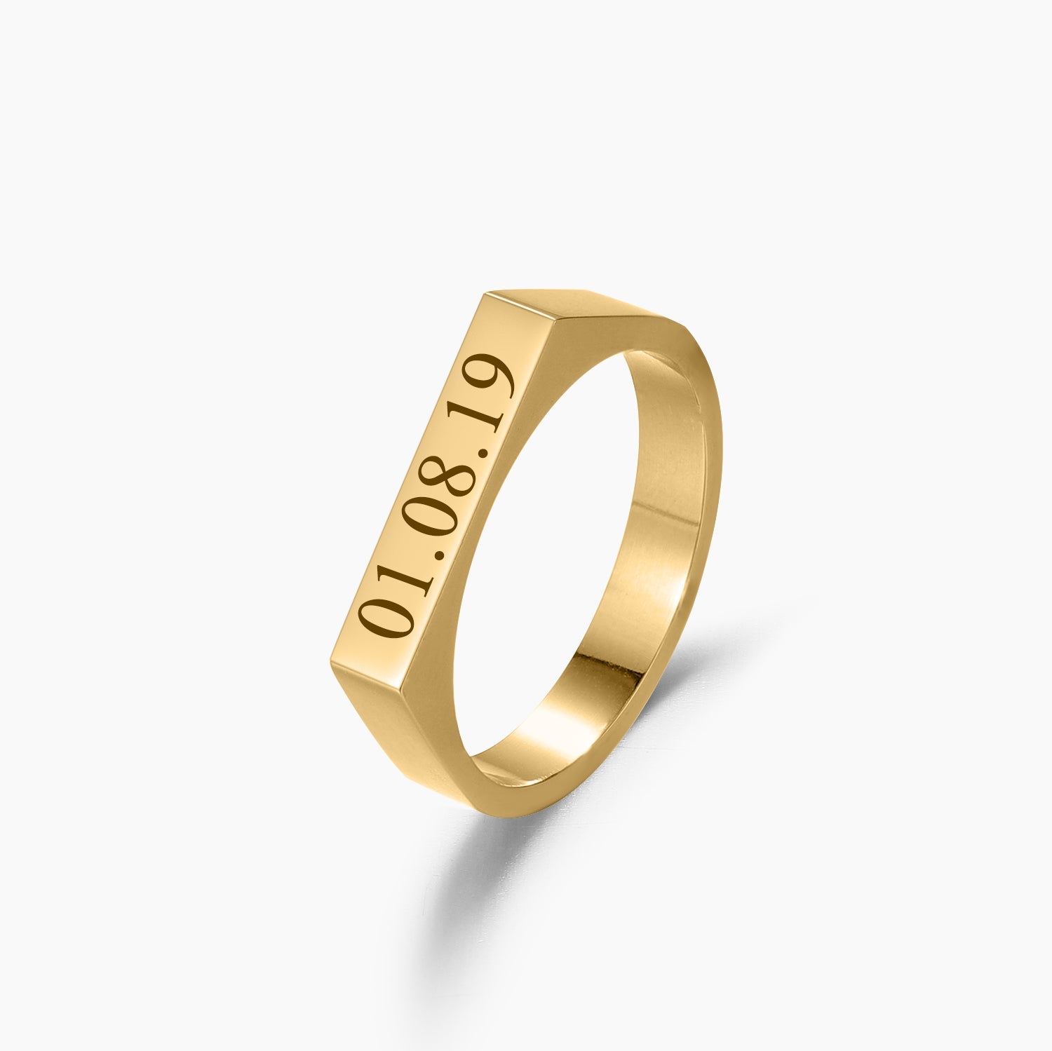Personalized Engraved Name Ring for Gifts