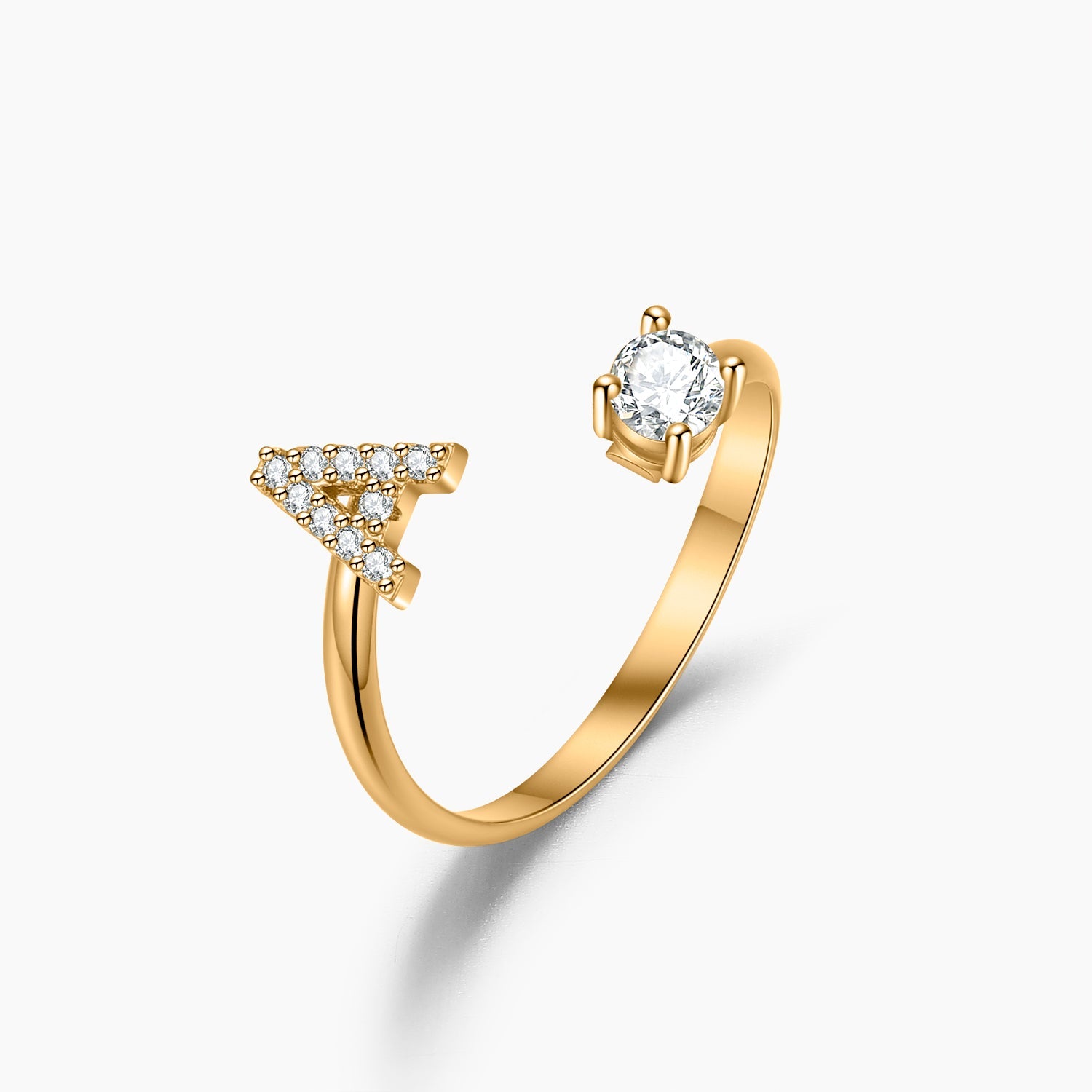 Personalized Initial Ring for Everyday Wear