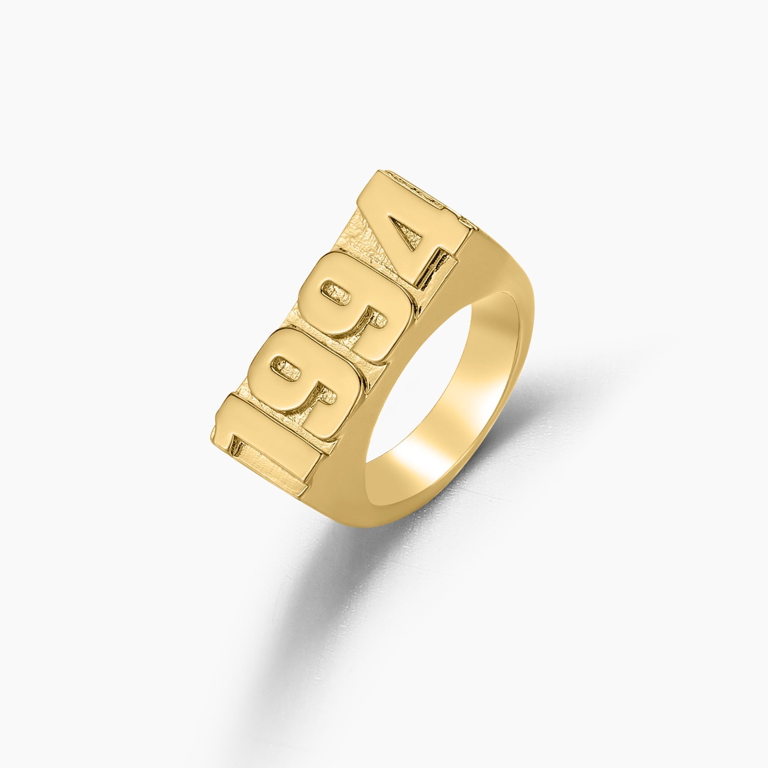 3D Anniversary Ring for Couples