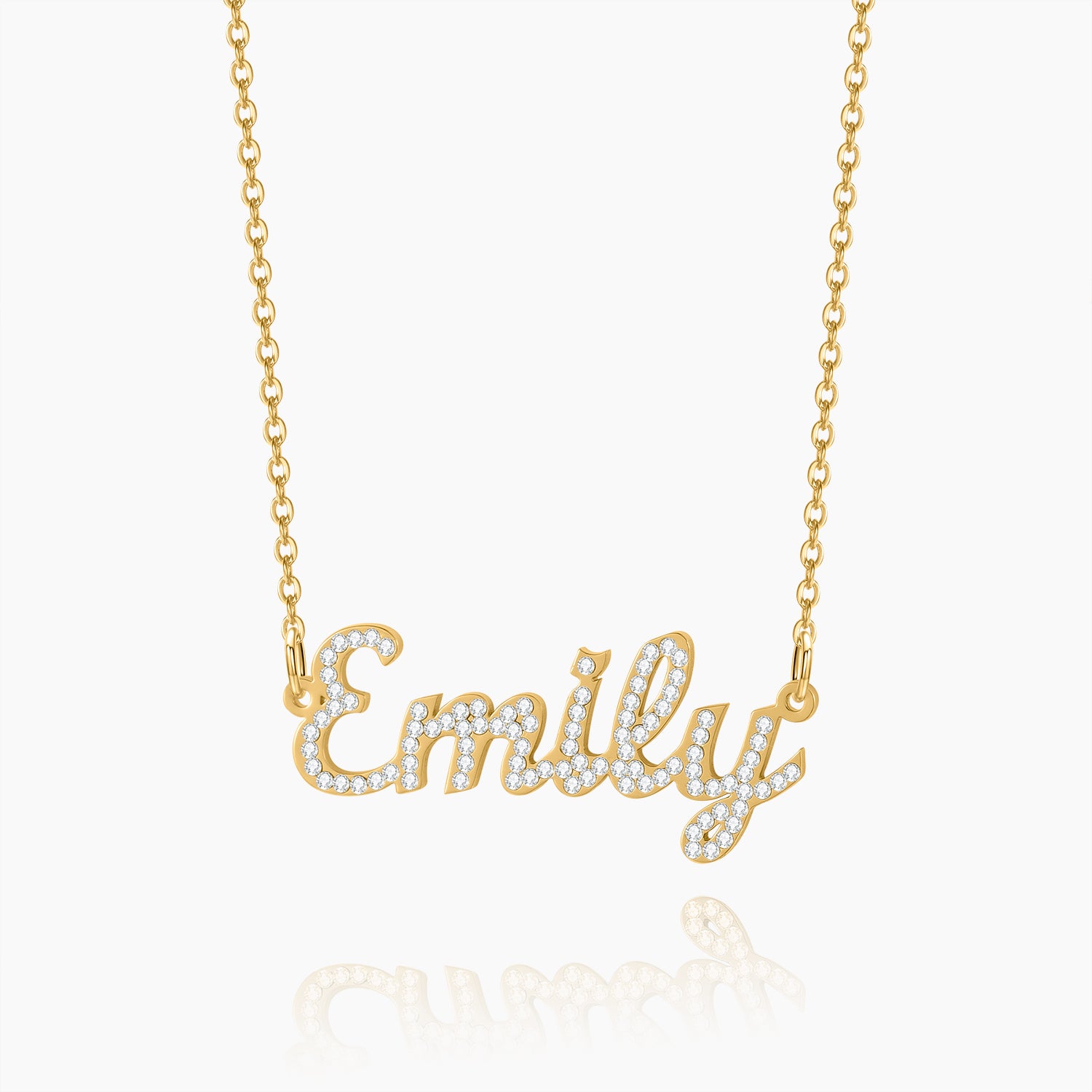 Personalized Iced Name Necklace