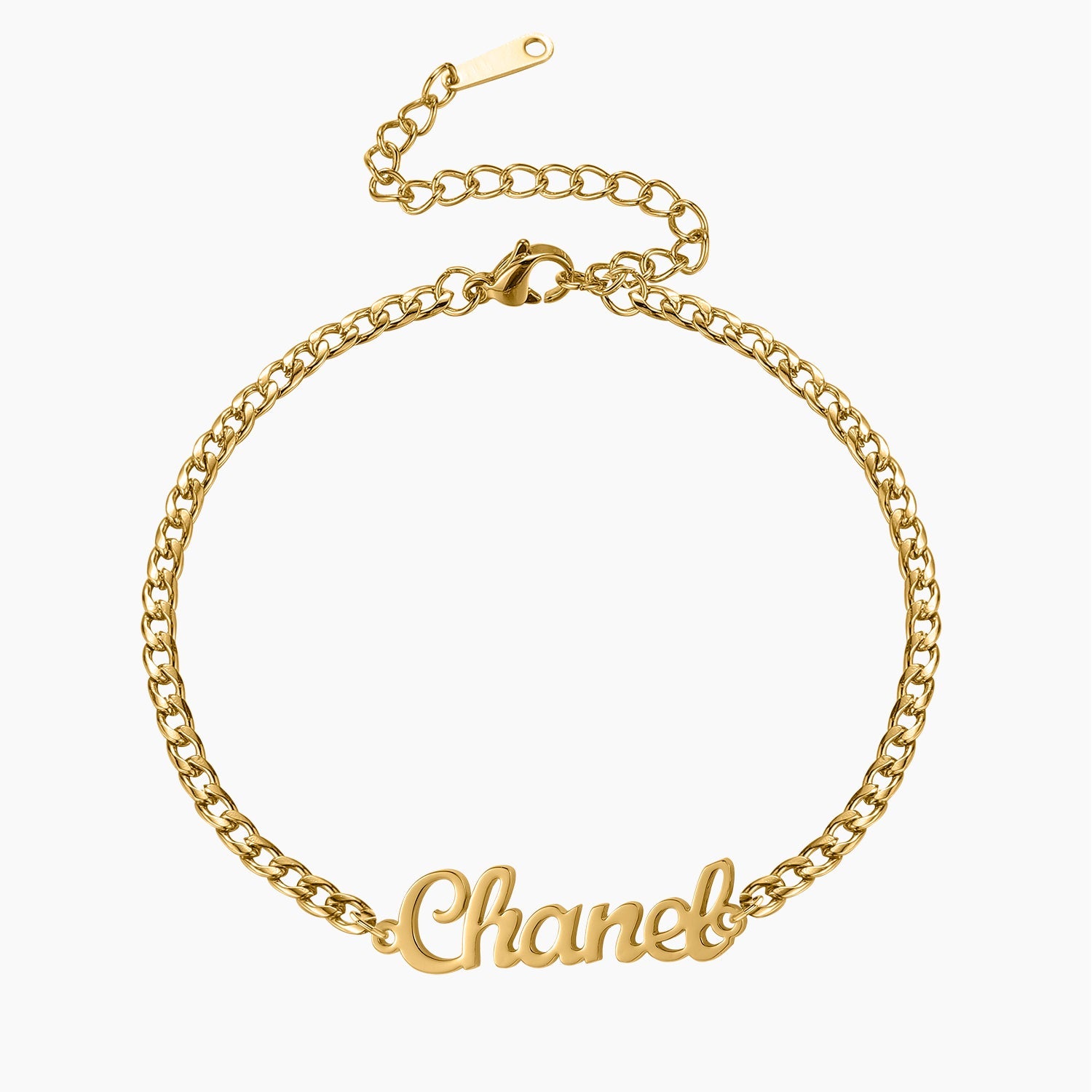 Cuban Chain Name Bracelet - Personalized Jewelry